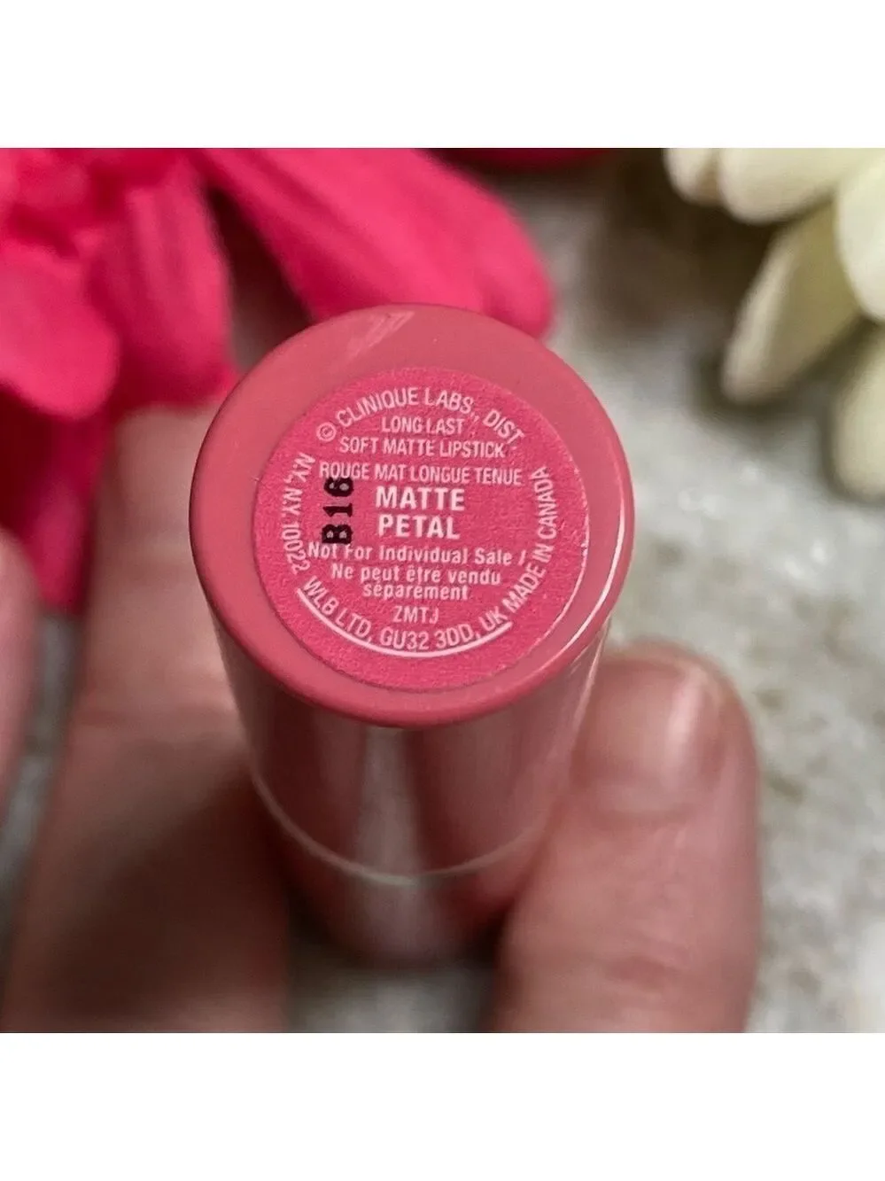 Clinique Long Last Soft Matte Lipstick — Matte Petal — never used